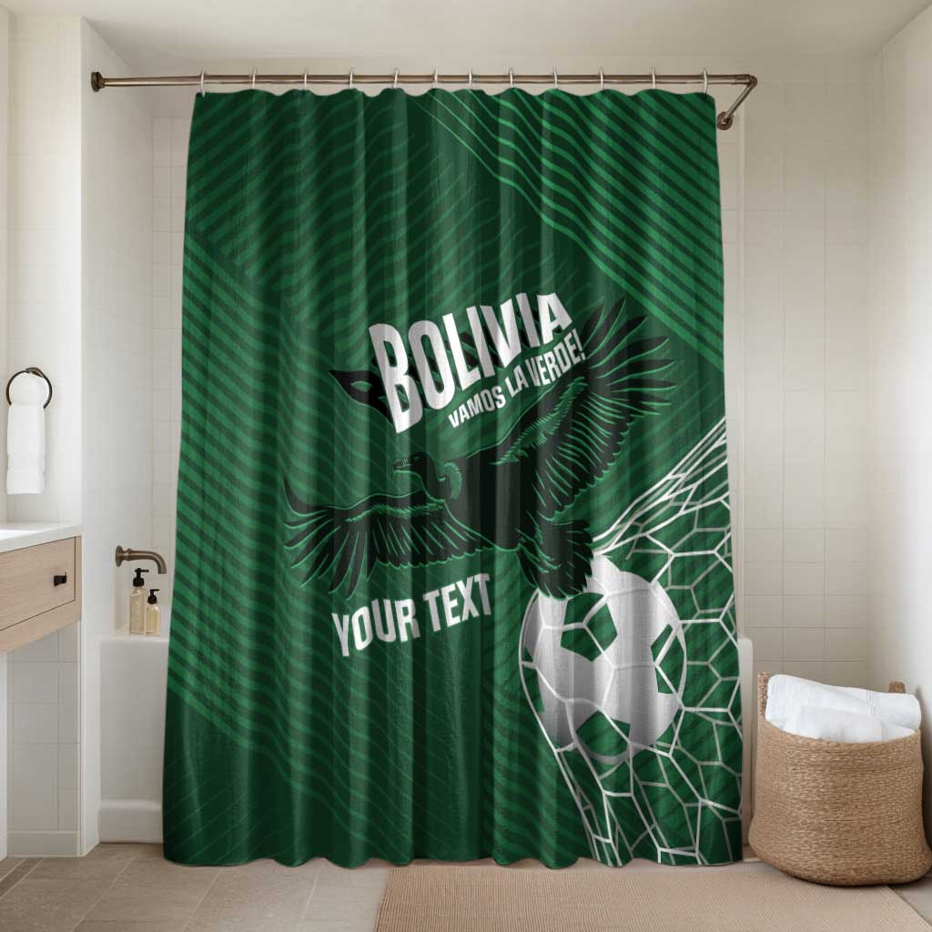 Custom Bolivia Football Bathroom Set Vamos La Verde - Wonder Print Shop