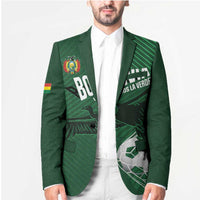 Custom Bolivia Football Blazer Vamos La Verde - Wonder Print Shop