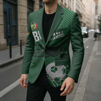 Custom Bolivia Football Blazer Vamos La Verde - Wonder Print Shop