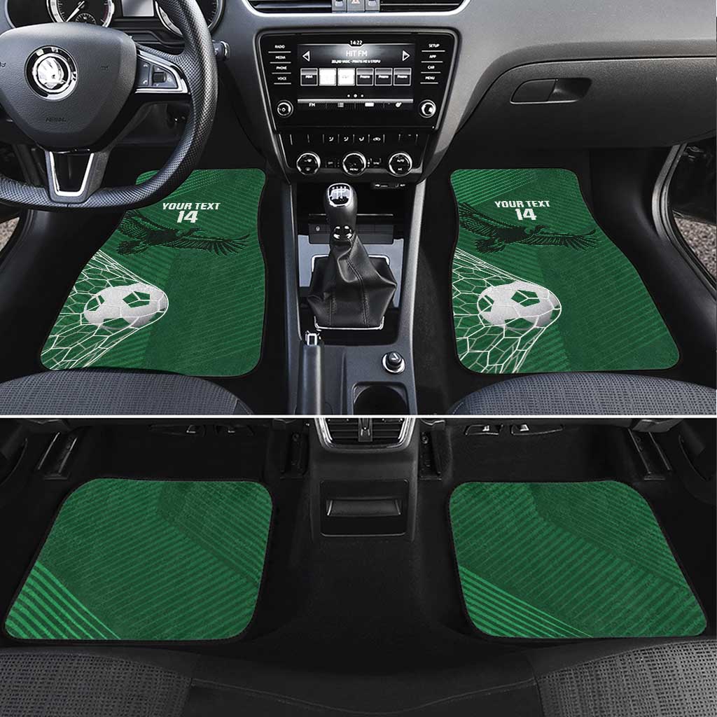 Custom Bolivia Football Car Mats Vamos La Verde - Wonder Print Shop