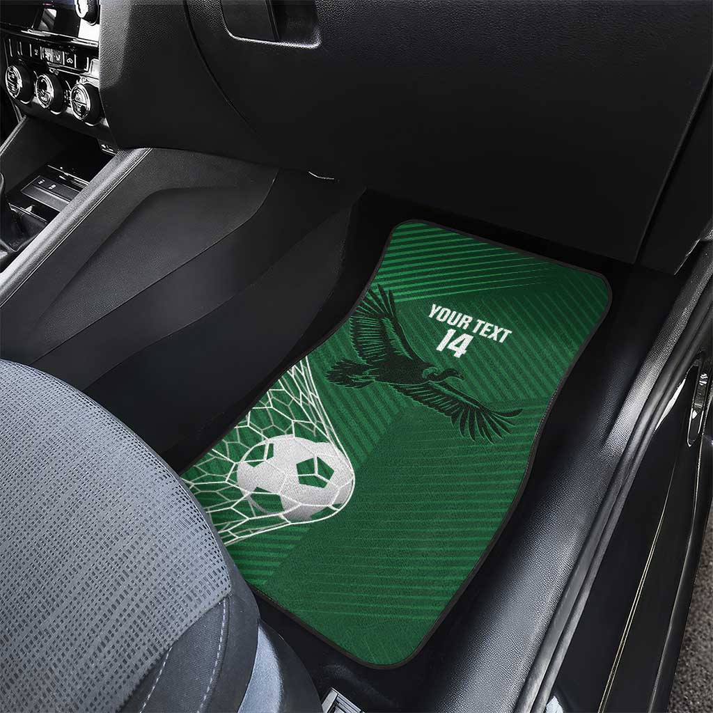 Custom Bolivia Football Car Mats Vamos La Verde - Wonder Print Shop