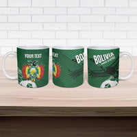 Custom Bolivia Football Ceramic Mug Vamos La Verde - Wonder Print Shop
