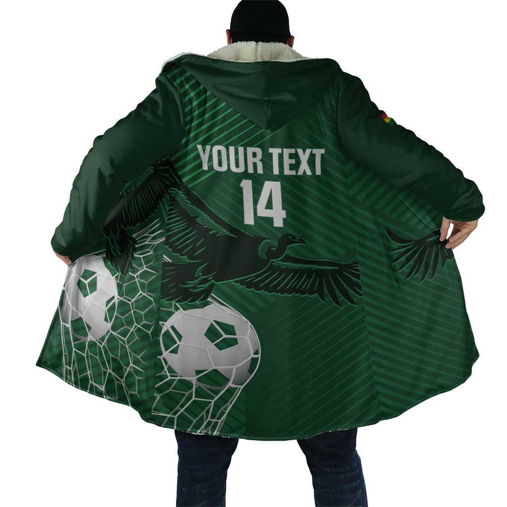 Custom Bolivia Football Cloak Vamos La Verde - Wonder Print Shop