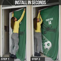 Custom Bolivia Football Door Cover Vamos La Verde - Wonder Print Shop