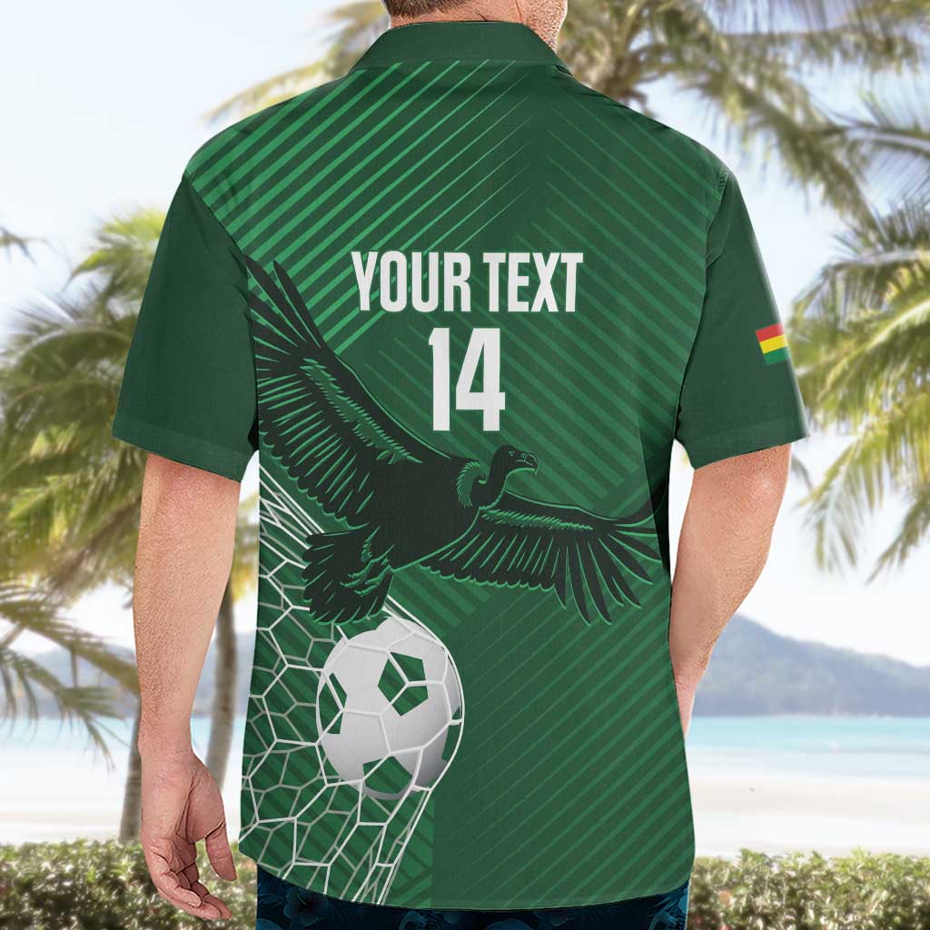 Custom Bolivia Football Hawaiian Shirt Vamos La Verde - Wonder Print Shop