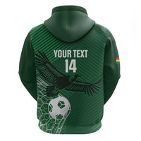 Custom Bolivia Football Hoodie Vamos La Verde - Wonder Print Shop