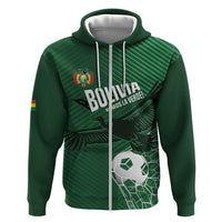 Custom Bolivia Football Hoodie Vamos La Verde - Wonder Print Shop