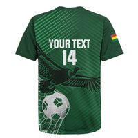 Custom Bolivia Football Rugby Jersey Vamos La Verde - Wonder Print Shop