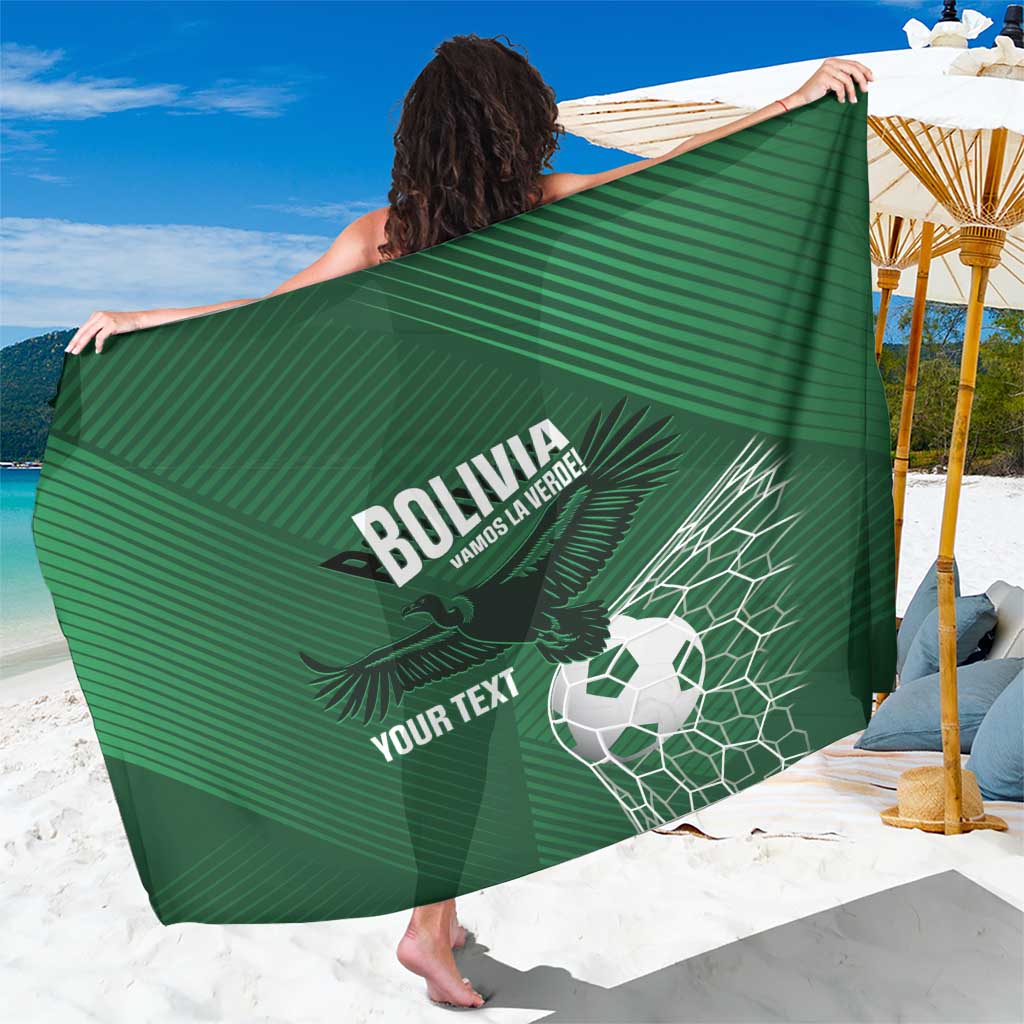 Custom Bolivia Football Sarong Vamos La Verde - Wonder Print Shop