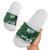 Custom Bolivia Football Slide Sandals Vamos La Verde - Wonder Print Shop