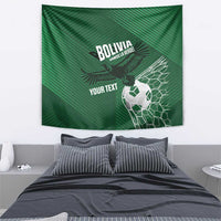 Custom Bolivia Football Tapestry Vamos La Verde - Wonder Print Shop
