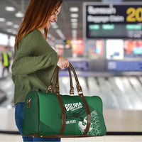 Custom Bolivia Football Travel Bag Vamos La Verde - Wonder Print Shop