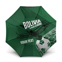 Custom Bolivia Football Umbrella Vamos La Verde - Wonder Print Shop