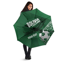 Custom Bolivia Football Umbrella Vamos La Verde - Wonder Print Shop