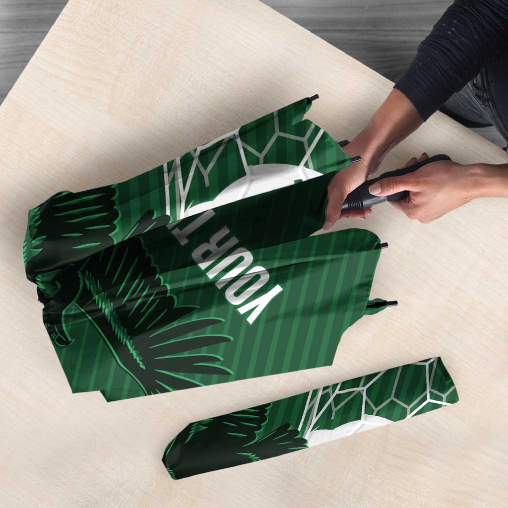 Custom Bolivia Football Umbrella Vamos La Verde - Wonder Print Shop