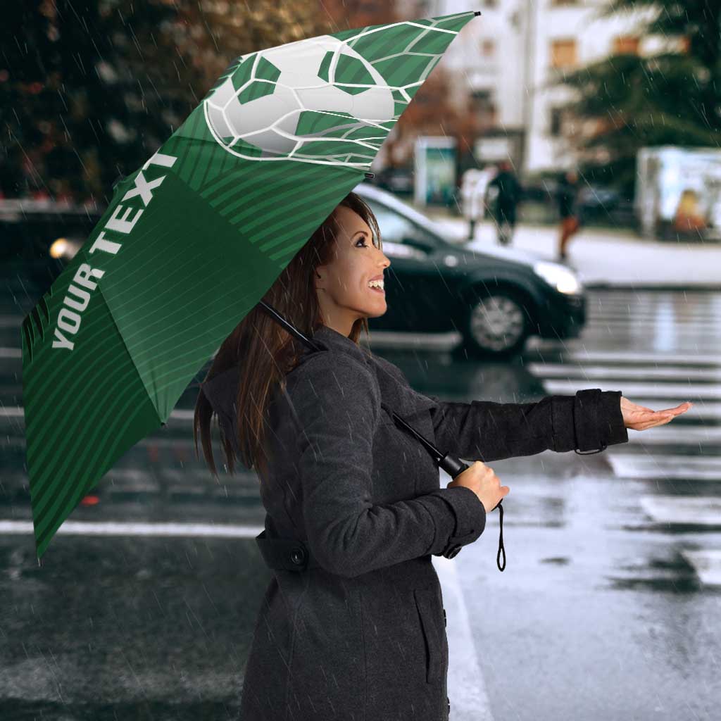 Custom Bolivia Football Umbrella Vamos La Verde - Wonder Print Shop