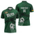 Custom Bolivia Football Zipper Polo Shirt Vamos La Verde - Wonder Print Shop