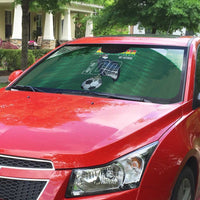 Custom Bolivia Football Auto Sun Shade 100th Anniversary Andean Condor Proud - Wonder Print Shop