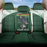Custom Bolivia Football Back Car Seat Cover 100th Anniversary Andean Condor Proud - Wonder Print Shop