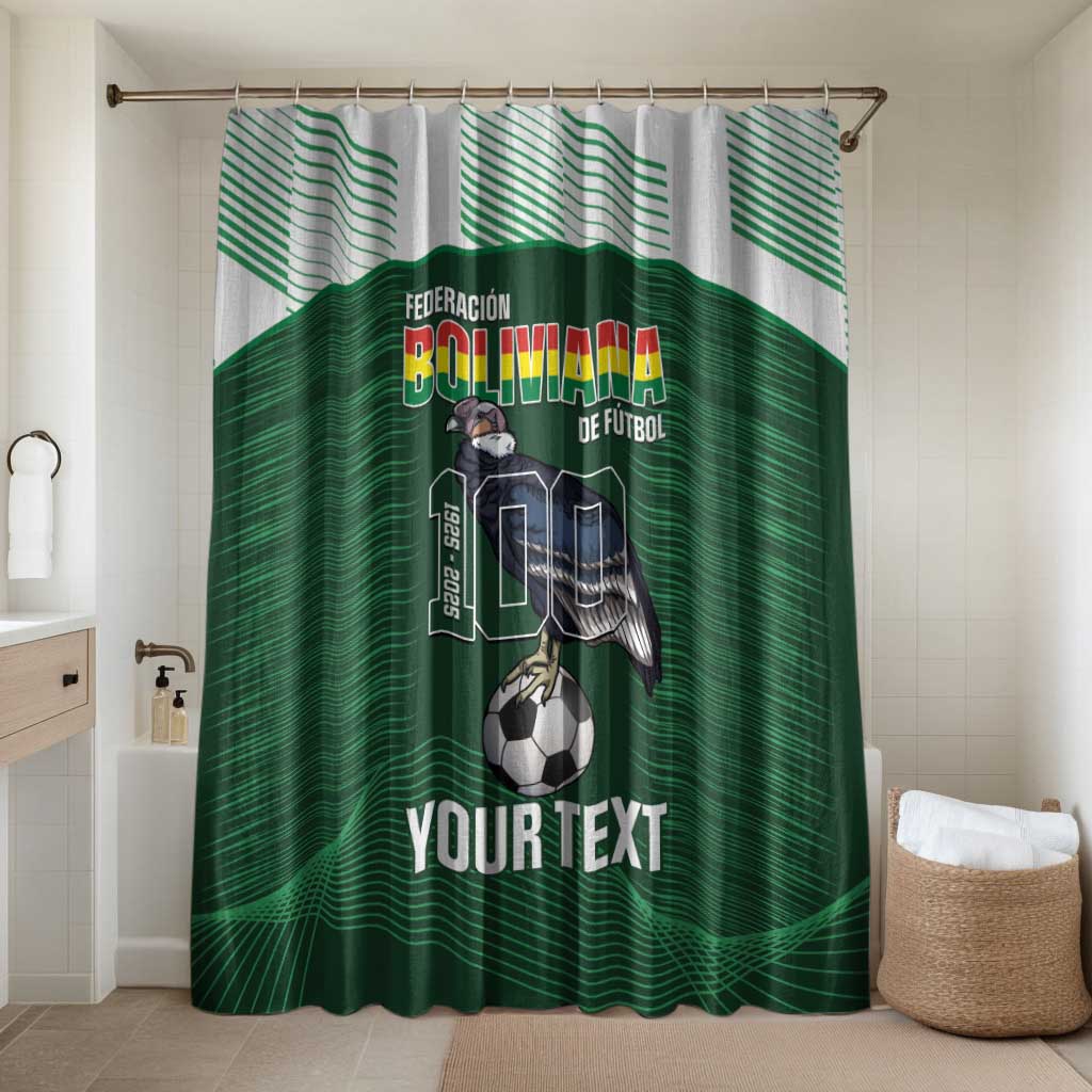 Custom Bolivia Football Bathroom Set 100th Anniversary Andean Condor Proud - Wonder Print Shop