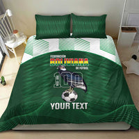 Custom Bolivia Football Bedding Set 100th Anniversary Andean Condor Proud - Wonder Print Shop