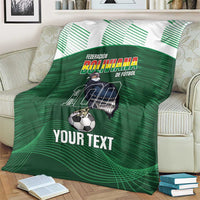 Custom Bolivia Football Blanket 100th Anniversary Andean Condor Proud - Wonder Print Shop