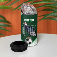 Custom Bolivia Football 4 in 1 Can Cooler Tumbler 100th Anniversary Andean Condor Proud - Wonder Print Shop