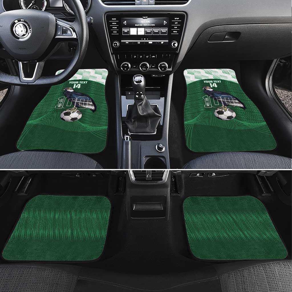Custom Bolivia Football Car Mats 100th Anniversary Andean Condor Proud - Wonder Print Shop
