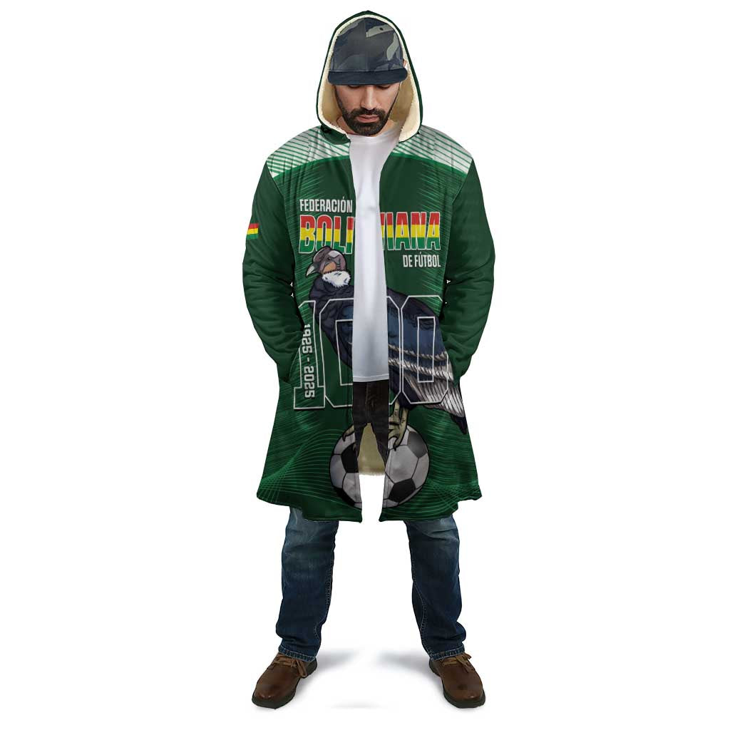 Custom Bolivia Football Cloak 100th Anniversary Andean Condor Proud - Wonder Print Shop