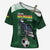 Custom Bolivia Football Cross Shoulder Shirt 100th Anniversary Andean Condor Proud - Wonder Print Shop