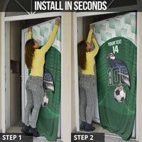 Custom Bolivia Football Door Cover 100th Anniversary Andean Condor Proud - Wonder Print Shop