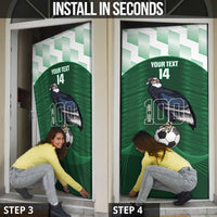 Custom Bolivia Football Door Cover 100th Anniversary Andean Condor Proud - Wonder Print Shop