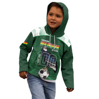 Custom Bolivia Football Kid Hoodie 100th Anniversary Andean Condor Proud - Wonder Print Shop