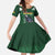 Custom Bolivia Football Kid Short Sleeve Dress 100th Anniversary Andean Condor Proud - Wonder Print Shop