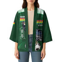 Custom Bolivia Football Kimono 100th Anniversary Andean Condor Proud - Wonder Print Shop