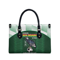 Custom Bolivia Football Leather Bag 100th Anniversary Andean Condor Proud - Wonder Print Shop