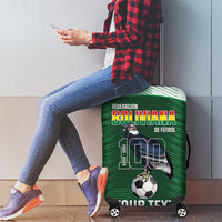 Custom Bolivia Football Luggage Cover 100th Anniversary Andean Condor Proud - Wonder Print Shop