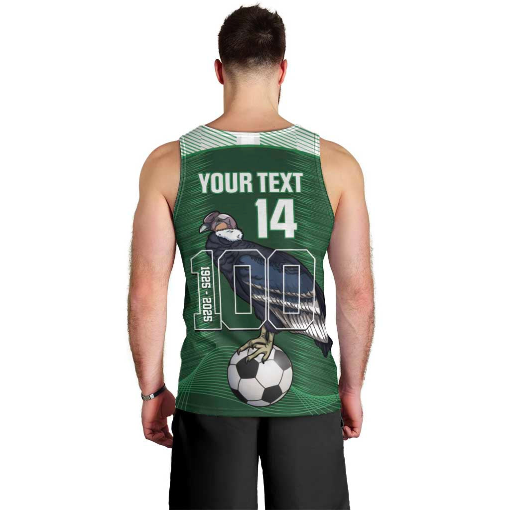 Custom Bolivia Football Men Tank Top 100th Anniversary Andean Condor Proud - Wonder Print Shop