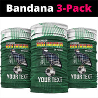 Custom Bolivia Football Neck Gaiter 100th Anniversary Andean Condor Proud - Wonder Print Shop