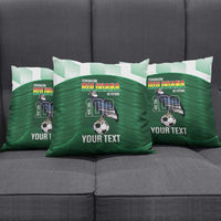 Custom Bolivia Football Pillow Cover 100th Anniversary Andean Condor Proud - Wonder Print Shop