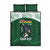 Custom Bolivia Football Quilt Bed Set 100th Anniversary Andean Condor Proud - Wonder Print Shop