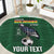 Custom Bolivia Football Round Carpet 100th Anniversary Andean Condor Proud - Wonder Print Shop