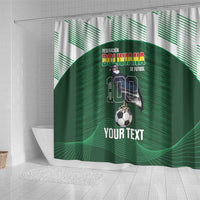Custom Bolivia Football Shower Curtain 100th Anniversary Andean Condor Proud - Wonder Print Shop