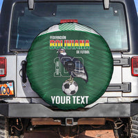 Custom Bolivia Football Spare Tire Cover 100th Anniversary Andean Condor Proud - Wonder Print Shop