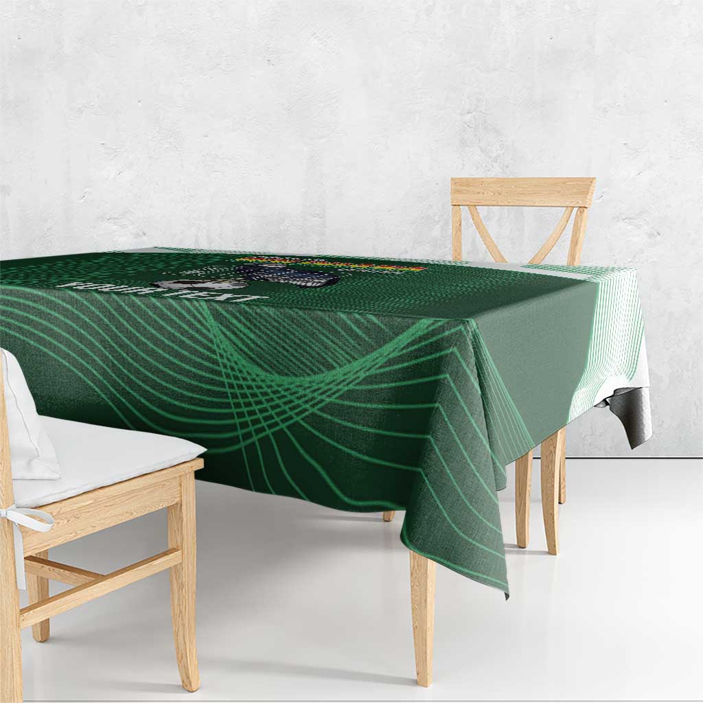 Custom Bolivia Football Tablecloth 100th Anniversary Andean Condor Proud - Wonder Print Shop