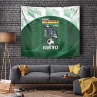 Custom Bolivia Football Tapestry 100th Anniversary Andean Condor Proud - Wonder Print Shop