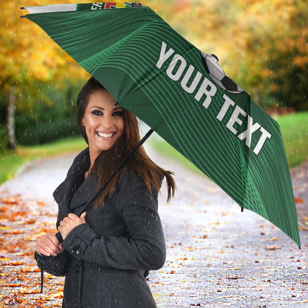 Custom Bolivia Football Umbrella 100th Anniversary Andean Condor Proud - Wonder Print Shop