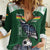 Custom Bolivia Football Women Casual Shirt 100th Anniversary Andean Condor Proud - Wonder Print Shop