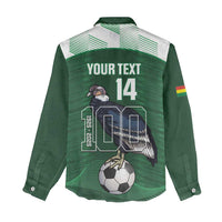 Custom Bolivia Football Women Casual Shirt 100th Anniversary Andean Condor Proud - Wonder Print Shop
