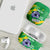 Custom Brazil Football AirPods Case Vamos Selecao Brushes Style - Wonder Print Shop